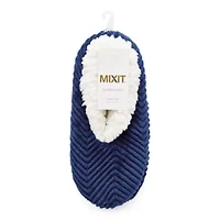 Mixit Chevron Cozy Womens 1 Pair Slipper Socks