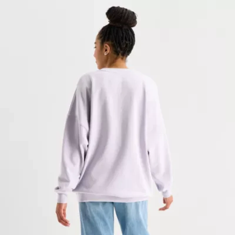 Hello Kitty And Friends Sweatshirt Womens Juniors Crew Neck Long Sleeve