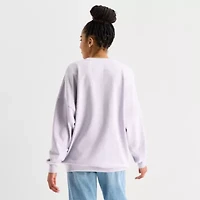 Hello Kitty And Friends Sweatshirt Womens Juniors Crew Neck Long Sleeve