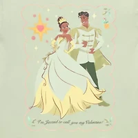 Womens Juniors Crew Neck Short Sleeve Regular Fit Princess & The Frog Graphic T-Shirt