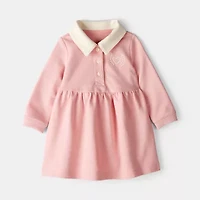 Carter's Baby Girls Long Sleeve Cuffed A-Line Dress