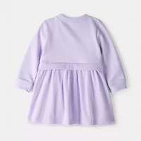 Carter's Baby Girls Long Sleeve Cuffed A-Line Dress