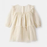 Carter's Baby Girls Long Sleeve Fitted A-Line Dress