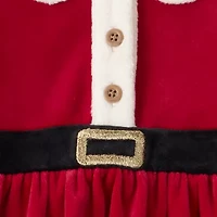 Carter's Baby Girls Long Sleeve Fitted A-Line Dress