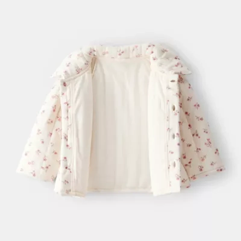 Carter's Baby Girls Long Sleeve Button Cardigan