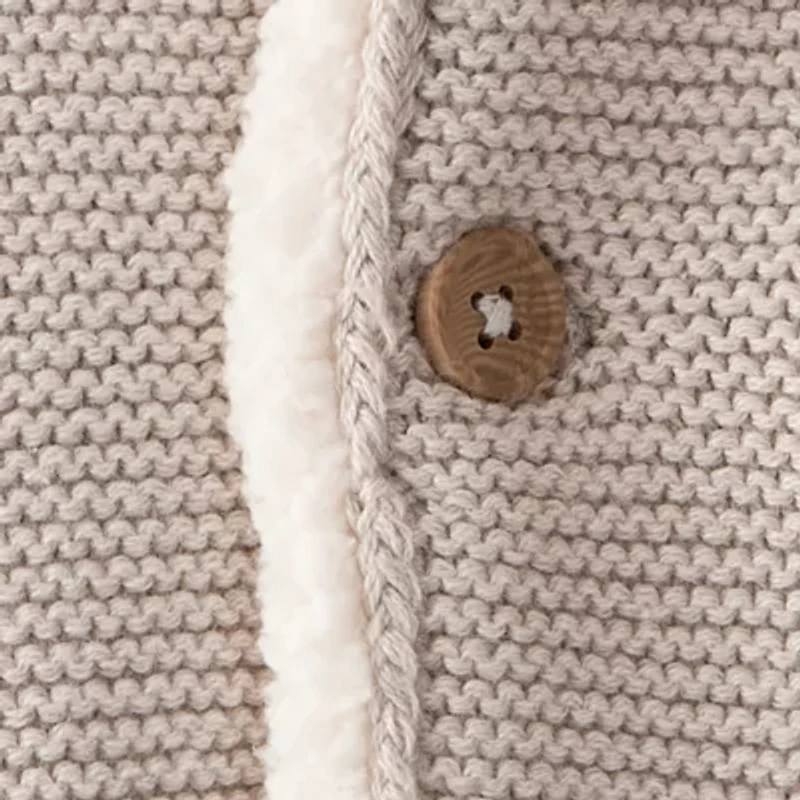 Carter's Baby Unisex Hooded Long Sleeve Button Cardigan