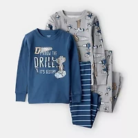 Carter's Baby Girls 4-pc. Pajama Set