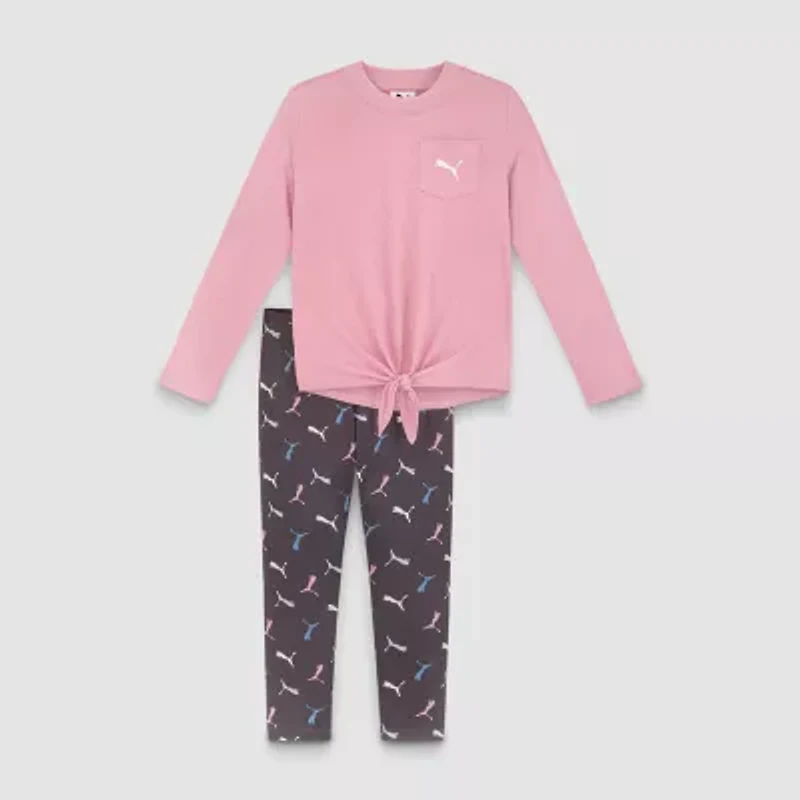 PUMA Little Girls 2-pc. Legging Set