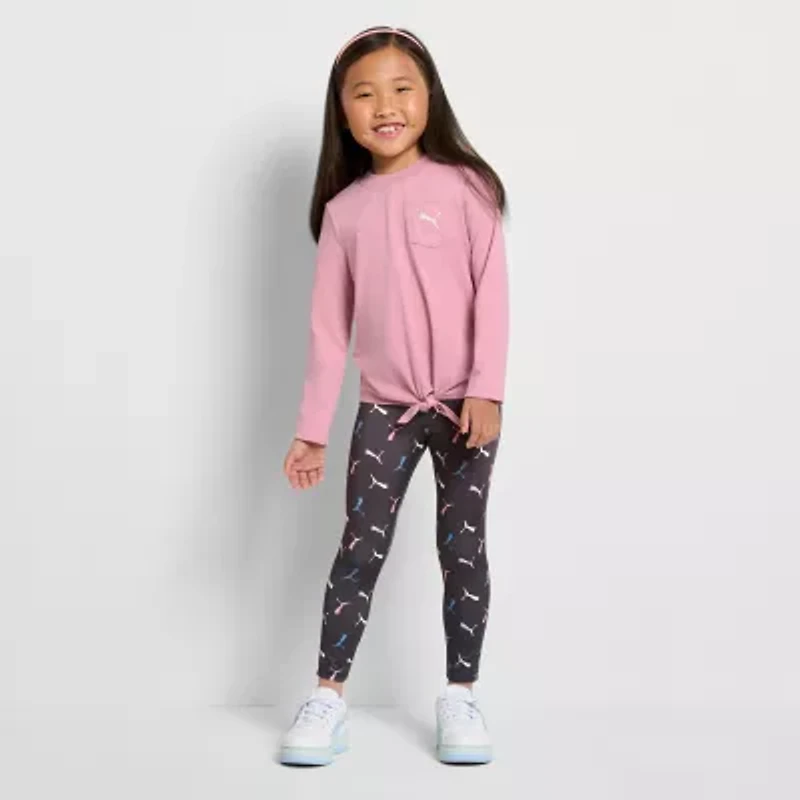 PUMA Little Girls 2-pc. Legging Set