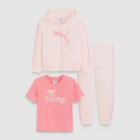 PUMA Little Girls -pc. Pant Set