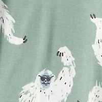 Carter's Little & Big Kid Boys Rib Round Neck Long Sleeve 4-pc. Pajama Sets