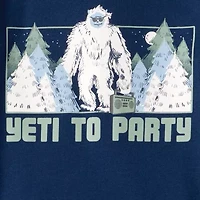 Carter's Little & Big Kid Boys Rib Round Neck Long Sleeve 4-pc. Pajama Sets