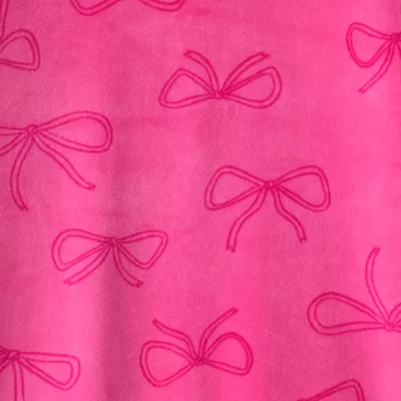 Carter's DreamPlush Velour-Velboa Little & Big Kid Girls Round Neck Long Sleeve 2-pc. Pajama Sets