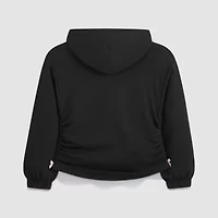 PUMA Big Kid Girls Long Sleeve Fleece Active Hoodie