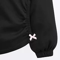 PUMA Big Kid Girls Long Sleeve Fleece Active Hoodie