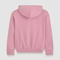 PUMA Big Kid Girls Long Sleeve Fleece Active Hoodie