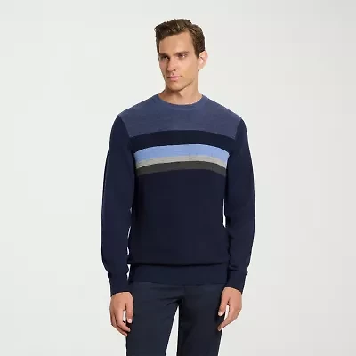 Van Heusen Essential Mens Crew Neck Long Sleeve Pullover Sweater