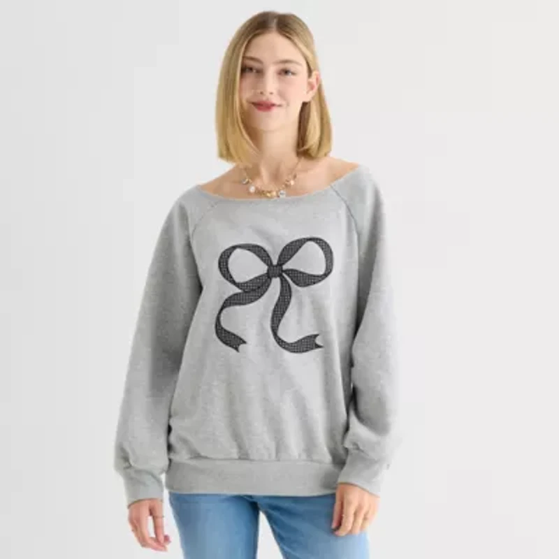 Arizona Womens Long Sleeve Juniors Sweatshirt