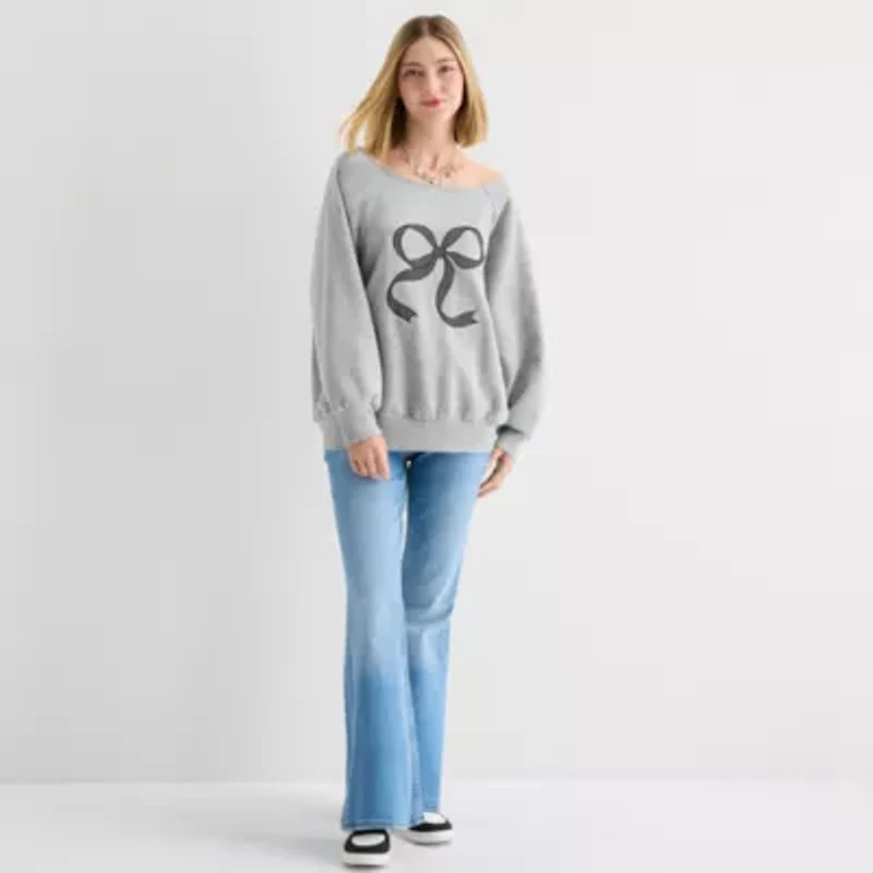 Arizona Womens Long Sleeve Juniors Sweatshirt