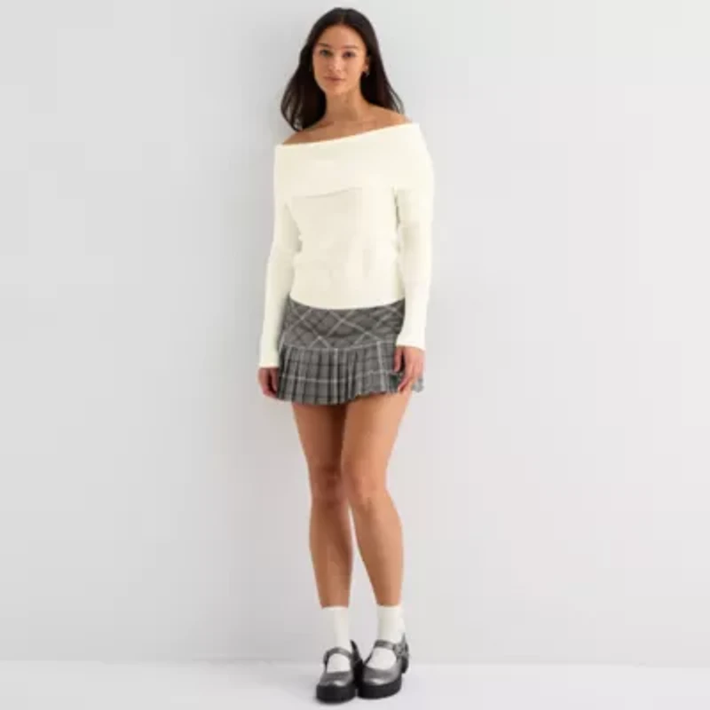 Forever 21 Juniors Womens Long Sleeve Pullover Sweater