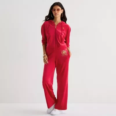 Juicy By Couture Womens Flare Mid Rise Juniors Track Pant