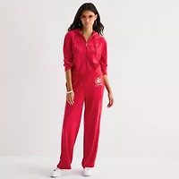 Juicy By Couture Womens Juniors Hooded Lightweight Track Jacket