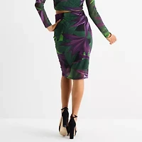 Bold Elements Womens Pencil Skirt