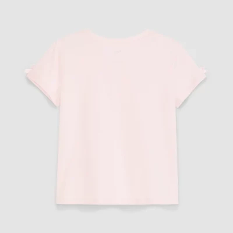 PUMA Big Kid Girls Crew Neck Short Sleeve Graphic T-Shirt