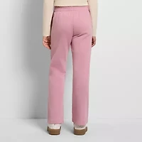 PUMA Big Kid Girls Flare Regular Fit Fleece Pull-On Pant