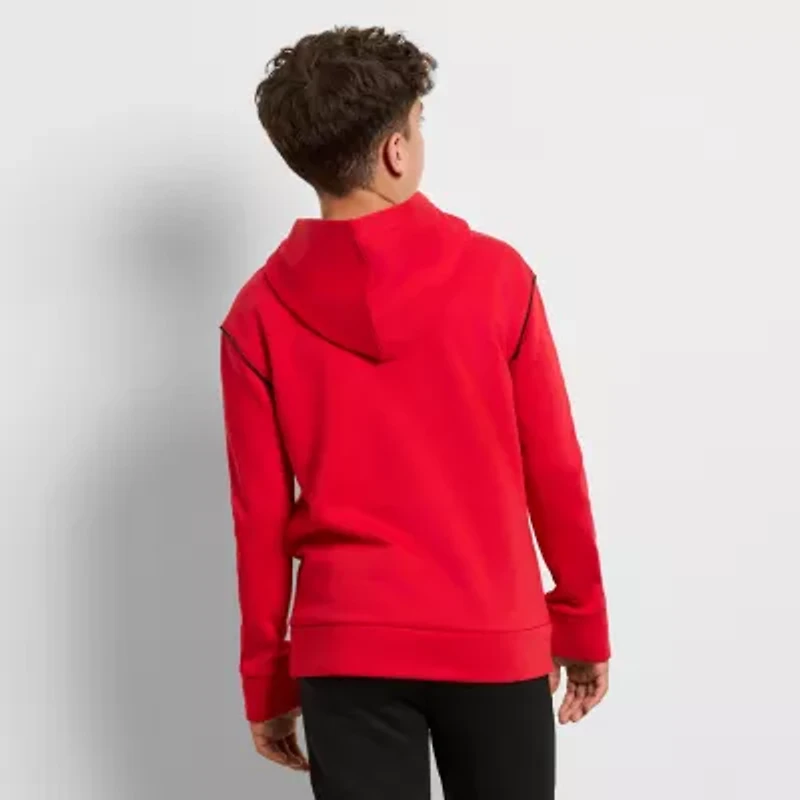 PUMA Big Kid Boys Long Sleeve Fleece Active Hoodie