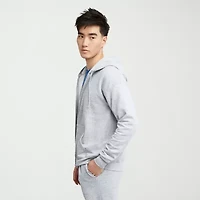 Hanes Mens Long Sleeve Zipper Active Hoodie