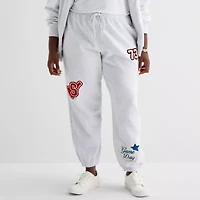 Forever 21 Womens Drawstring Waist Cinched High Rise Juniors Fleece Jogger Pant