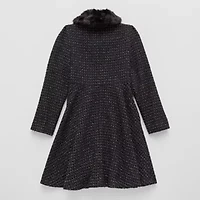 S Rothschild Big Kid Girls Midweight Coat