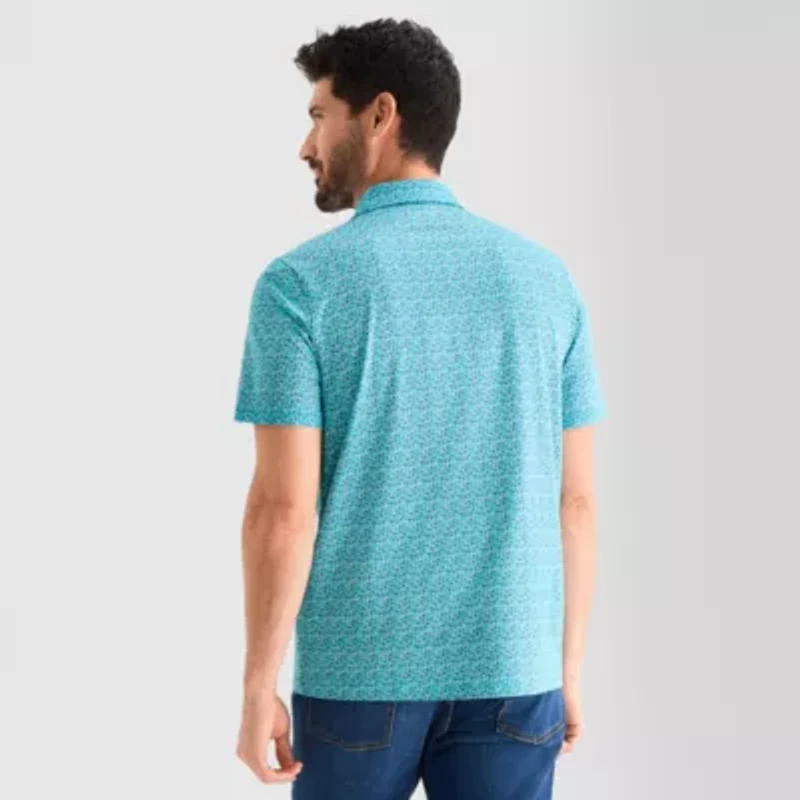 St. John's Bay Performance Mens Classic Fit Short Sleeve Polo Shirt