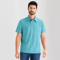 St. John's Bay Performance Mens Classic Fit Short Sleeve Polo Shirt