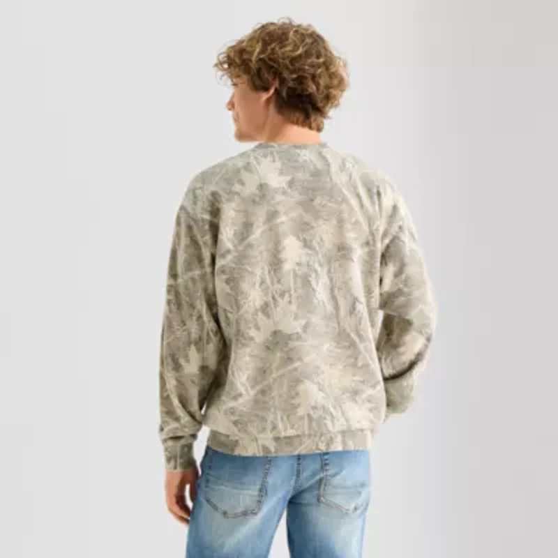 Arizona Mens Crew Neck Long Sleeve Sweatshirt