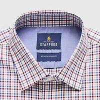 Stafford Mens Regular Fit Long Sleeve Dress Shirt