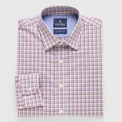 Stafford Mens Regular Fit Long Sleeve Dress Shirt