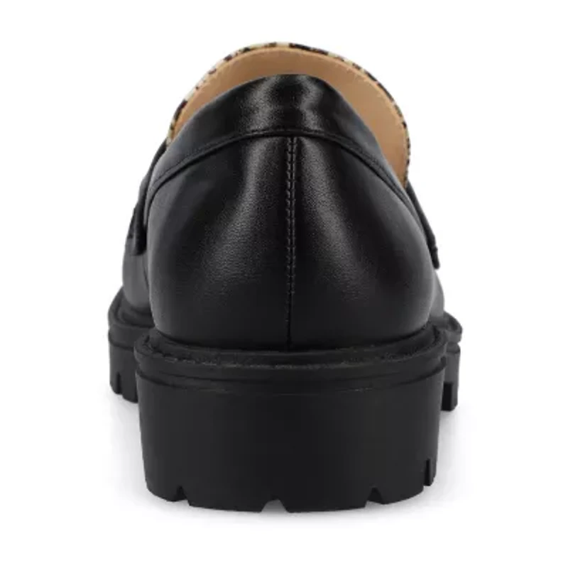 Journee Collection Womens Moc Closed Toe Loafers