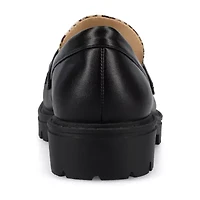 Journee Collection Womens Moc Closed Toe Loafers