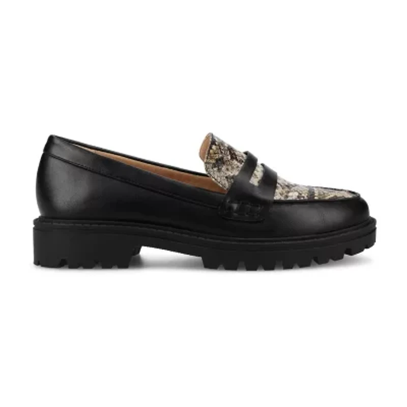Journee Collection Womens Moc Closed Toe Loafers