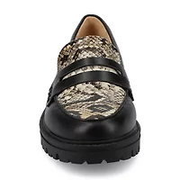 Journee Collection Womens Moc Closed Toe Loafers