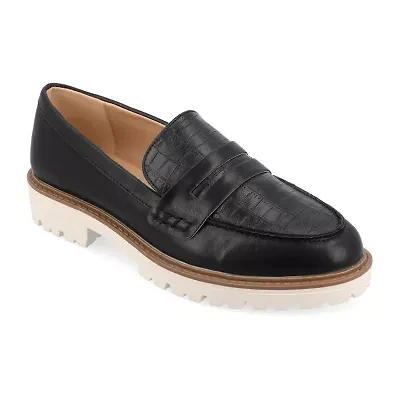 Journee Collection Kenly Womens Moc Closed Toe Loafers