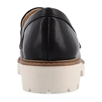 Journee Collection Kenly Womens Moc Closed Toe Loafers
