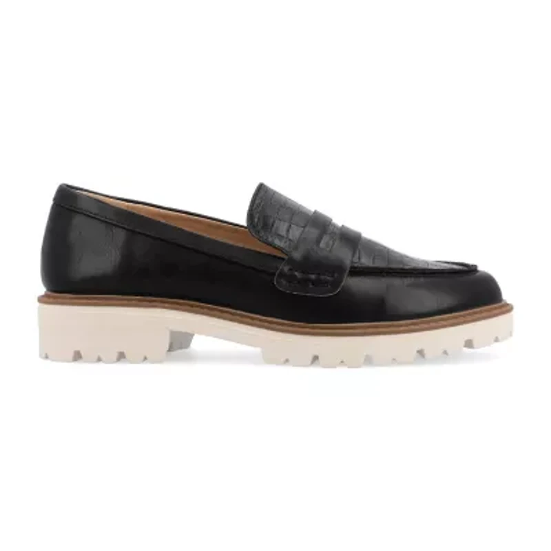 Journee Collection Kenly Womens Moc Closed Toe Loafers