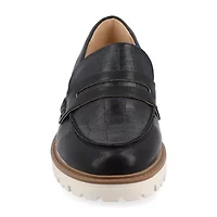 Journee Collection Kenly Womens Moc Closed Toe Loafers
