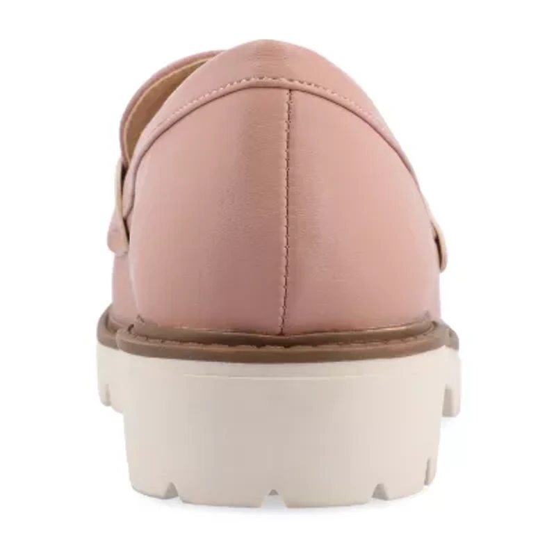 Journee Collection Kenly Womens Moc Closed Toe Loafers