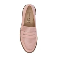 Journee Collection Kenly Womens Moc Closed Toe Loafers