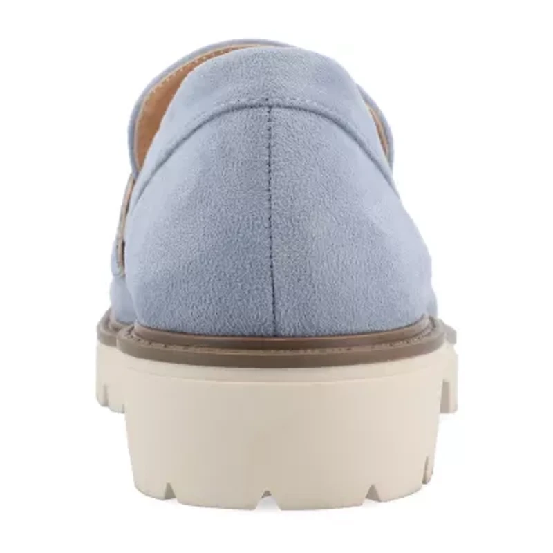 Journee Collection Kenly Womens Moc Closed Toe Loafers