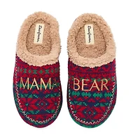 Dearfoams Womens Slip-On Slippers
